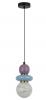 TOCADO Sandblasted Opal Diffuser Glass with Ceramic Bead Pendant
